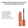 Máscara Para Cílios Peel Off Challenge - Melu by RubyRose